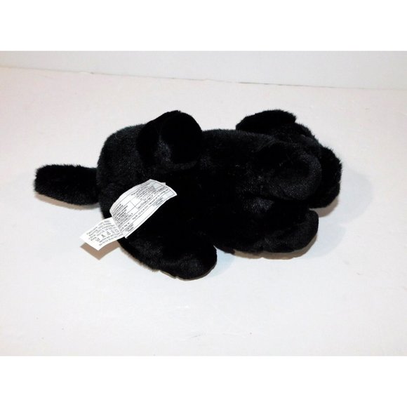 RARE Vintage IKEA 9" Plush Black Lab Labrador Retriever Puppy Dog Stuffed - Picture 7 of 7